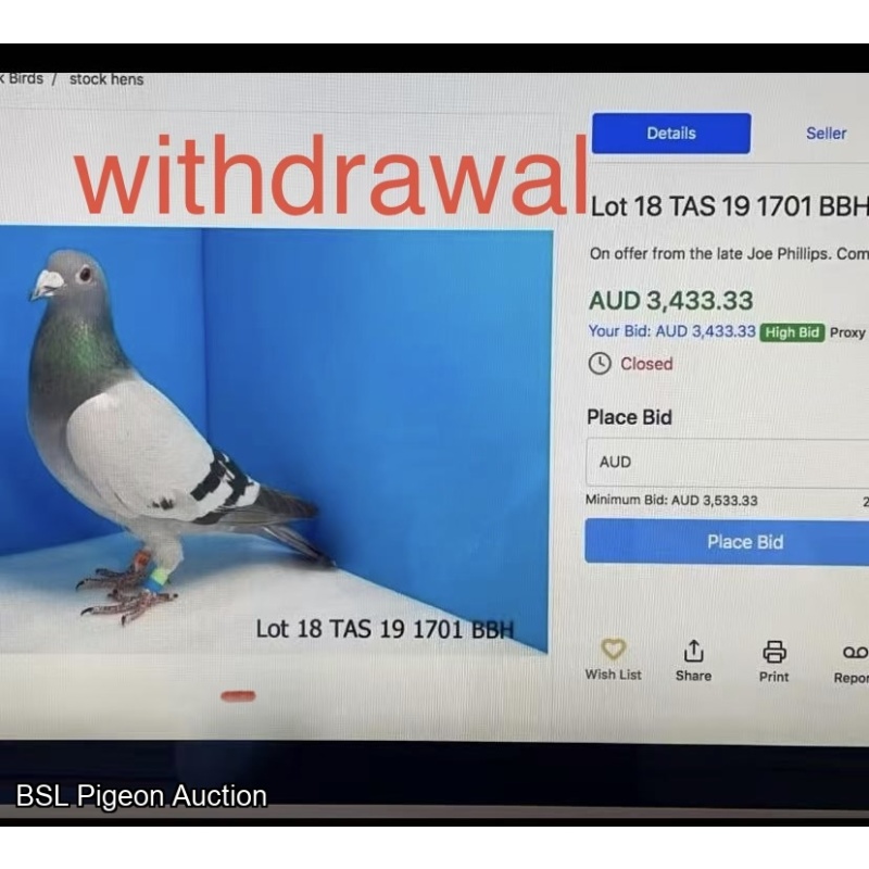 Lot 8 Withdrawal Notice